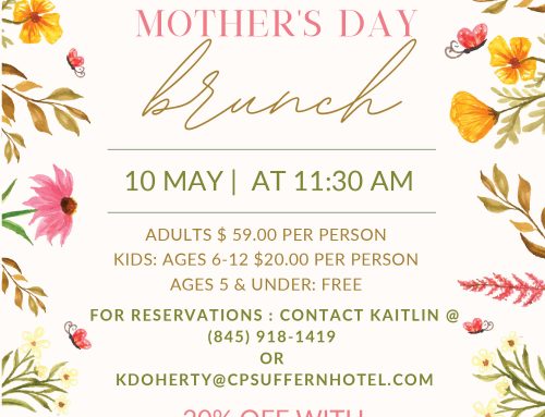 Mother’s Day Brunch at Crowne Plaza Suffern–Mahwah